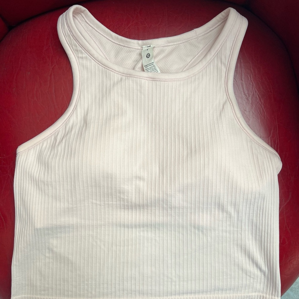 Lululemon Athletica Ribbed Tank Top - Light Pink
